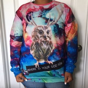 A bright fun sweater